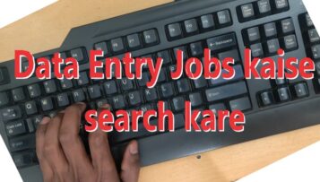 Data Entry Jobs kaise search kare